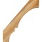 Ekena Millwork 6"W x 26"D x 30"H Balboa Rough Sawn Knee Brace, Western Red Cedar BRC06X26X30BOA00RWR - alternate 4